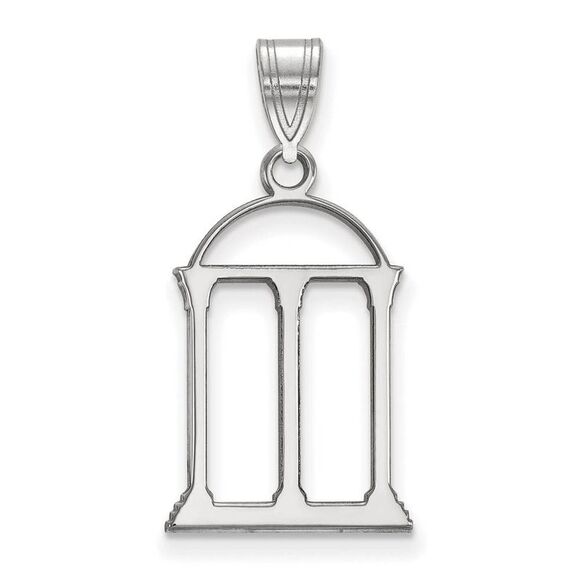10k White Gold U. of Georgia Large Logo Pendant